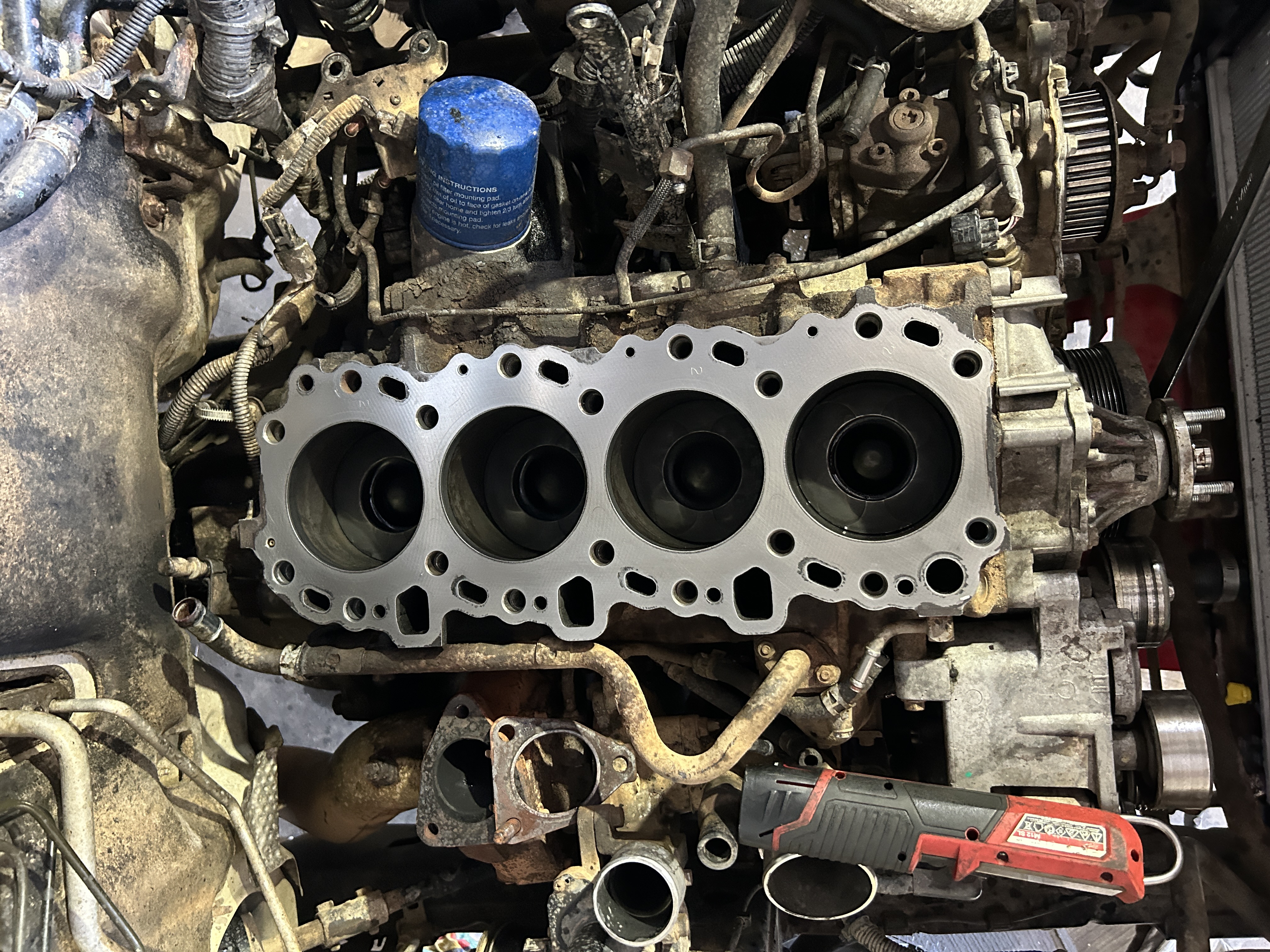 Cylinder head rebuild