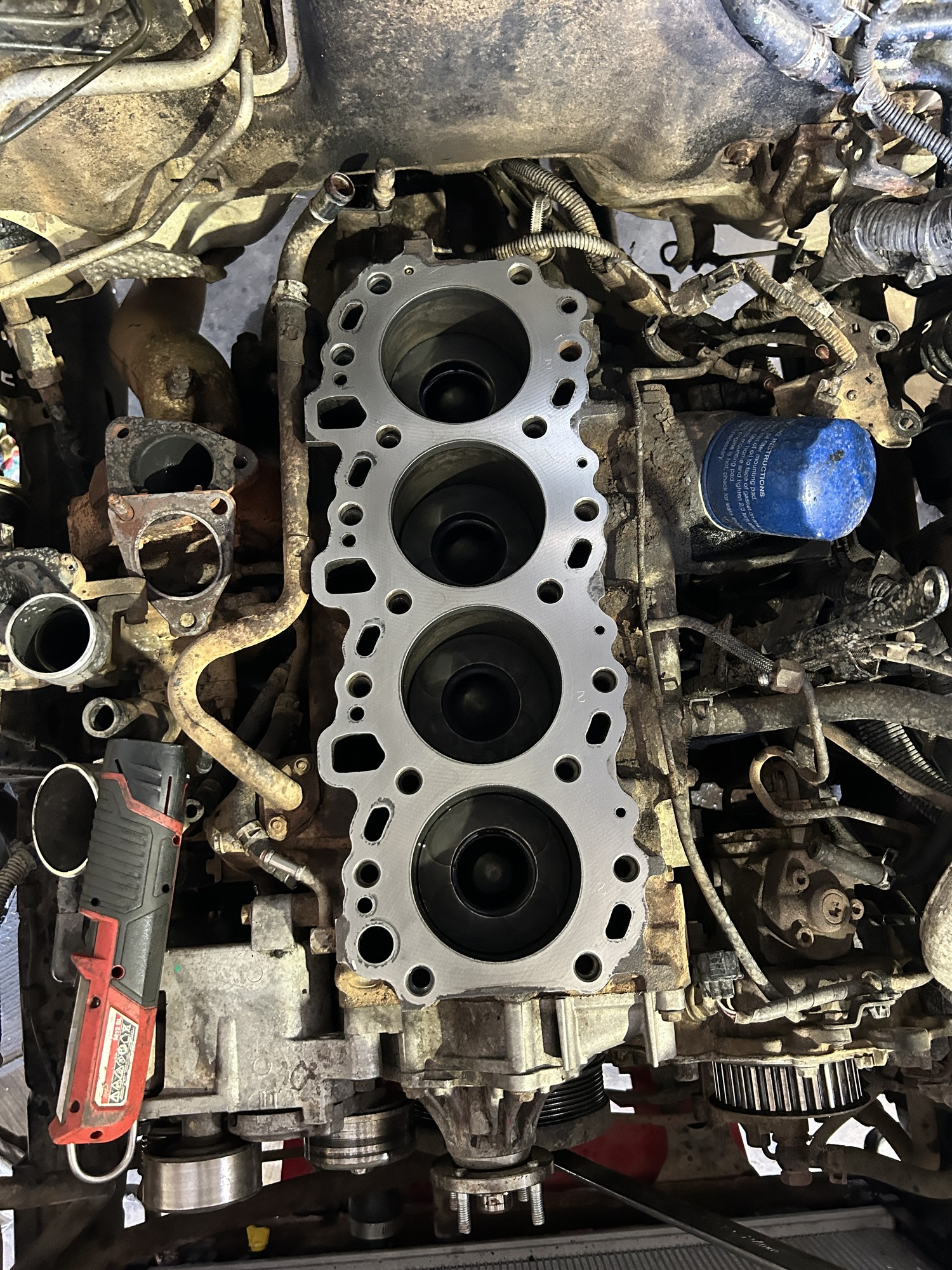 Cylinder head gasket replacement