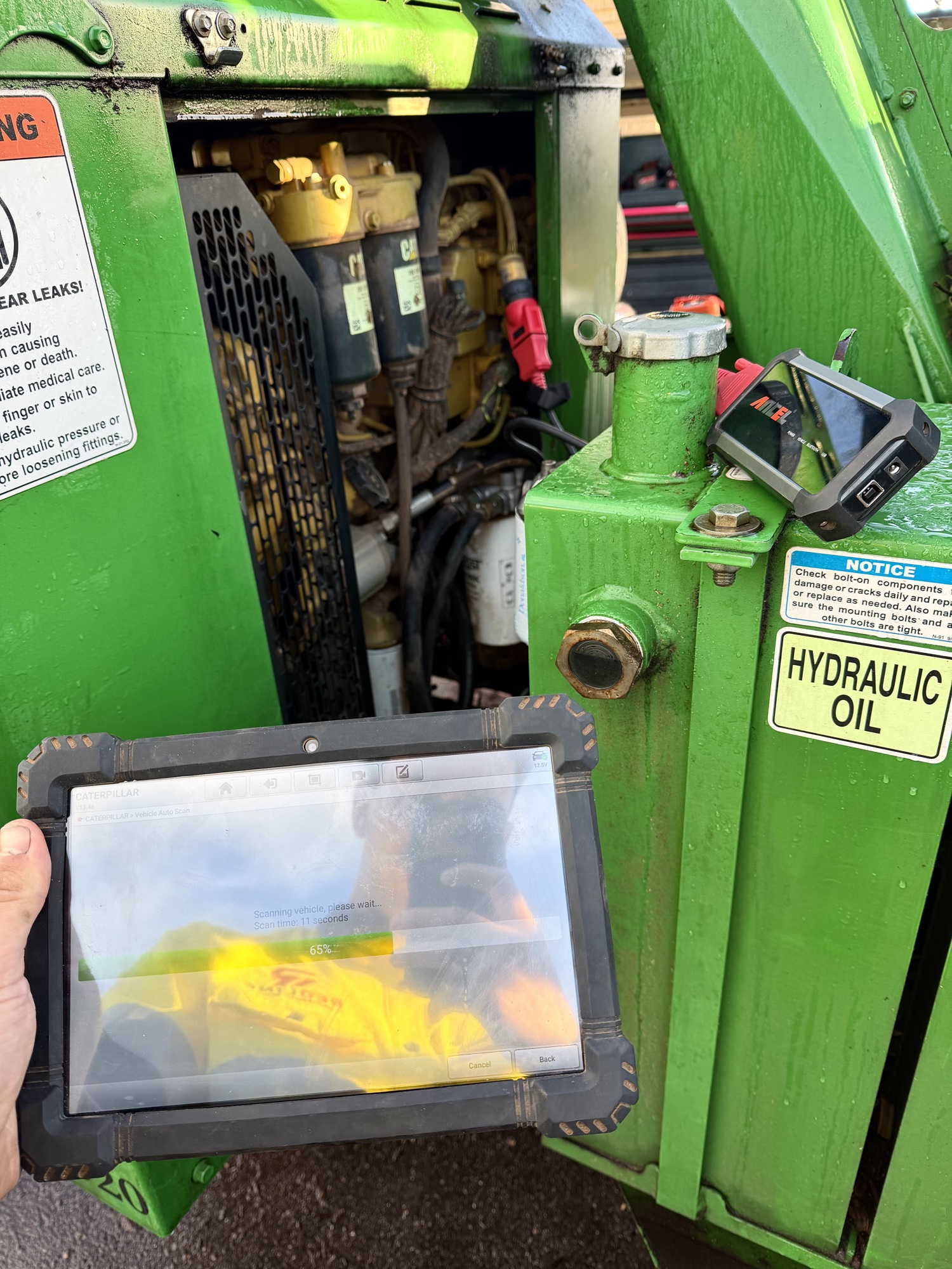 On-site diagnostics